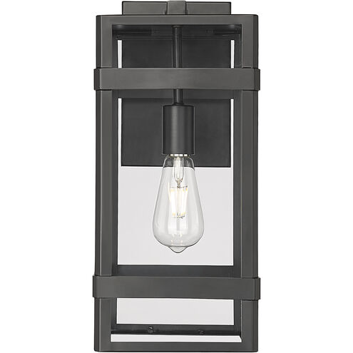 Payton 1 Light 17.25 inch Powder Coated Black Outdoor Wall Sconce